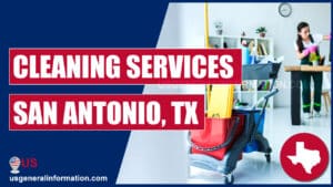picture of a worker in a cleaning services companies in san antonio, texas
