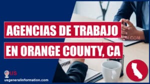 personas en una entrevista en una agencia de empleo y trabajos en el condad de orange county en california en español