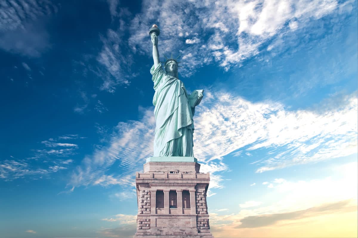 imagen de la estatua de la libertad para la información general sobre estados unidos